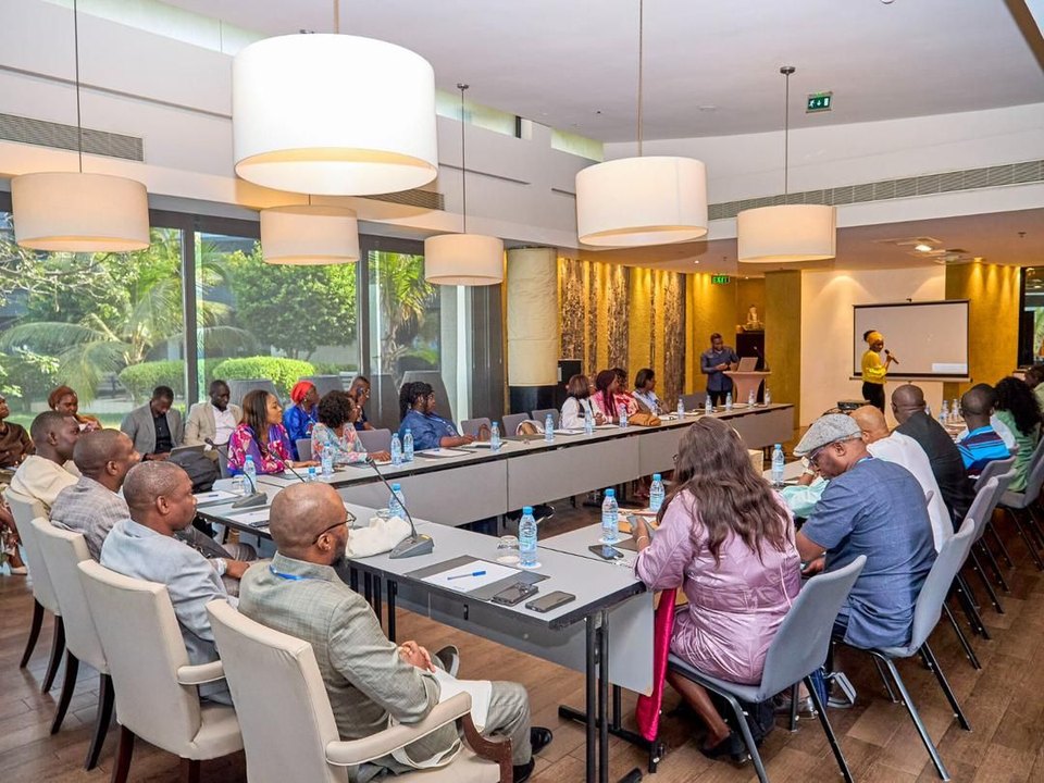 Participants during the AMedRA D2A training session in Dakar